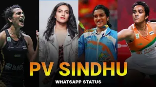 PV SINDHU Whatsapp Status | Badminton WhatsApp Status | Vathi Raid Remix | Shuttler's Zone