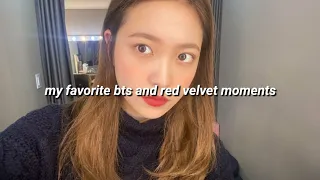 my favorite bts and red velvet moments