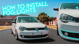 How to Install Fog Lights on your VW Polo Vivo + Wiring