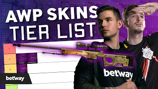 Dev1ce & kennyS' BEST AWP Skin Tier List! 🎯