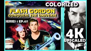 Flash Gordon Conquers The Universe. Chapter 7. The Land Of Death. Colorized 4K Upscale. Continues.