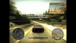 Need for Speed Most Wanted - Pursuit in a Lamborghini Gallardo