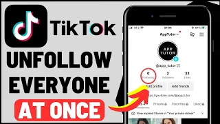 How To Unfollow Everyone On TikTok (NEW WAY 2023)