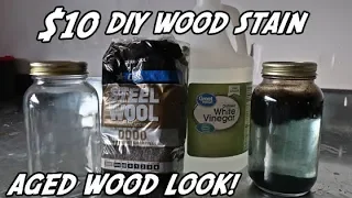 DIY Steel Wool and Vinegar Stain | How to Make Steel Wool and Vinegar Stain | DIY Wood Stain