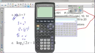 MHF4U 4 4 Solving Log Equations