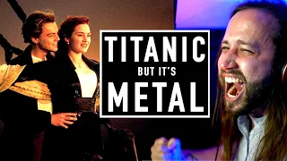 My Heart Will Go On - Titanic // Celine Dion (METAL cover by Jonathan Young)