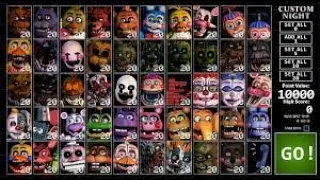 КАК ЛЕГКО ПОЛУЧИТЬ 5000 ОЧКОВ ВО FNaF Ultimate Custome Night