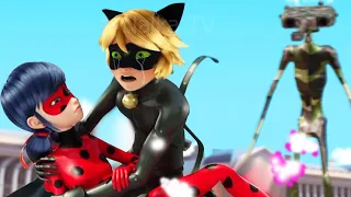 🔴 LADYBUG vs SIREN HEAD TANK / MIRACULOUS 5 🐞Ladybug and Cat Noir / Леди Баг