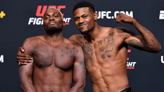 UFC Vegas 22: Weigh-in Faceoffs