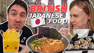 I Tried JAPANESE FOOD in ENGLAND for the First Time 🇬🇧🍜