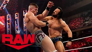 Drew McIntyre vs. Theory: Raw, July 25, 2022