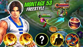 CHOU MONTAGE FREESTYLE 53 Outplay / Highlights / immune / Damage / Mobile Legends