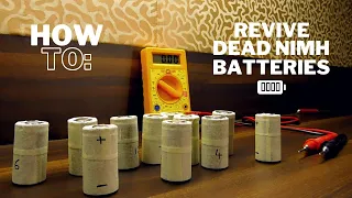 How To Revive Dead/Deep-Discharged NiMH Batteries Easily