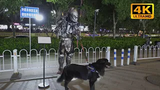 【211】这铁血战士这么性感的吗 还穿蕾丝.Funny Predator prank in China.