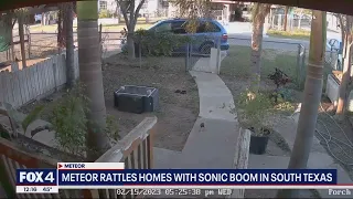Meteor rattles homes with sonic boom in South Texas