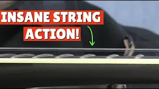Shredding With The WORLD'S HIGHEST STRING ACTION!
