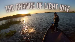 The Change of Light Bite. Bass fishings most productive bite window.