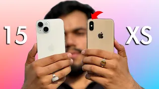 iPhone 15 vs iPhone XS Camera Test in 2024 🔥| SURPRISING! 😍 (HINDI)