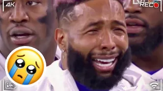 OBJ GETS EMOTIONAL AFTER SUPER BOWL WIN #shorts