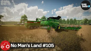 Buying A New Combine, Harvesting Oats, Canola & Barley - No Man's Land #105 FS22 Timelapse