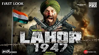 Lahore 1947 Official Trailer & First Look | Sunny Deol, Alia Bhatt & Amir Khan | Rajkumar Santoshi