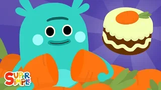 The Bumble Nums make Chunky Carrot Cake | Cartoon For Kids