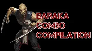 Mortal Kombat 9 - Baraka: Combo Compilation [2019] [60 FPS]