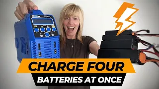 MEGA CHARGER! Portable 4-port RC Charger - NHX EZPro Quad Review