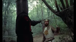 ✅✅ MONTY PYTHON | El Caballero Negro 🔥 Los caballeros de la mesa cuadrada