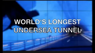 WORLD'S LONGEST UNDERSEA TUNNEL |OPENS TODAY!! |NORWAY