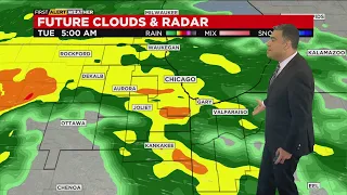 Chicago First Alert Weather: Rain coming Tuesday morning