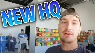 Foundation Disc Golf's New HQ Moving Vlog