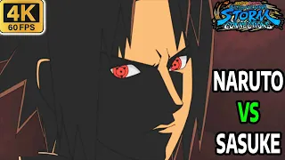 Naruto Confronts Sasuke At Orochimaru's Hideout [4K 60fps] Ultimate Ninja STORM CONNECTIONS