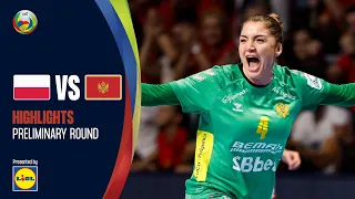 Radicevic's last dance at home | Poland vs Montenegro | Highlights | PR | Women's EHF EURO 2022