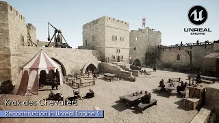 Krak des Chevaliers Reconstruction in Unreal Engine 5
