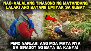 Nilapitan ng Matandang Lalaki ang Batang Umiiyak sa Gubat, Laking Gulat nya sa Sinabi nito!