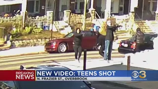 Police release surveillance video of shooting that injured 3 teens in West Philadelphia