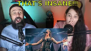 MY WIFE REACTS TO NIGHTWISH THE PHANTOM OF THE OPERA FT HENK POORT (LIVE) REACTION