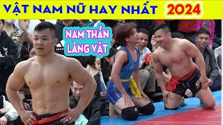 Vật Nam Nữ Bắc Ninh Hay Nhất 2024 Men vs Women Wrestling