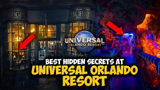 The Best HIDDEN SECRETS at Universal Orlando Resort 2024