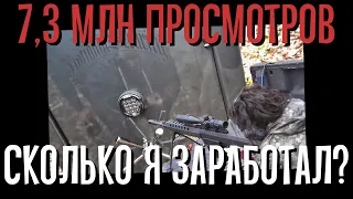 Сколько я зарабатываю за миллион просмотров | Статистика и демонетизация