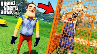 ГТА 5 МОДЫ СОСЕД ПОЙМАЛ МОРОЩЕНЩИКА В ПЛЕН! ПРИВЕТ СОСЕД HELLO NEIGHBOR ОБЗОР МОДОВ В GTA 5