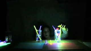 Glow Sticks in Hot and Cold Water