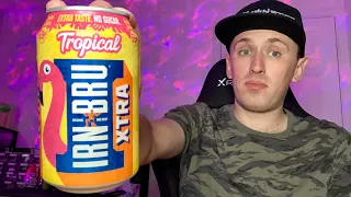 Drink Review - Irn Bru: Xtra; Tropical (Limited Edition)