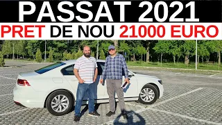 Ce dotari are un Volkswagen Passat 2021 cumparat de NOU cu 21000 EURO