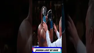 FIRST TIME ANTHONY JOSHUA TKO BY ANDI RUIZ