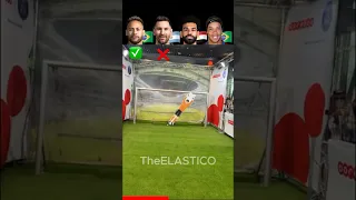 Neymar VS Messi VS Salah VS Ronaldinho ⚽🤖 Robot Goalkeeper