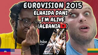REACTION TO Elhaida Dani - I'm Alive (Albania 🇦🇱 Eurovision 2015) |FIRST TIME LISTENING TO ELHAIDA