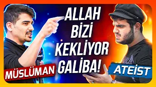 "Allah Bizi Kekliyor Galiba!" (Haşa) - Allah'a Öfkeli Ateist vs Müslüman Genç!