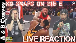 Kevin Owens Snaps on Big E After Losing to Seth Rollins - LIVE REACTION | Monday Night Raw 11/8/21